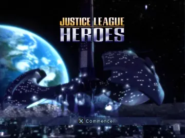 Justice League Heroes screen shot title